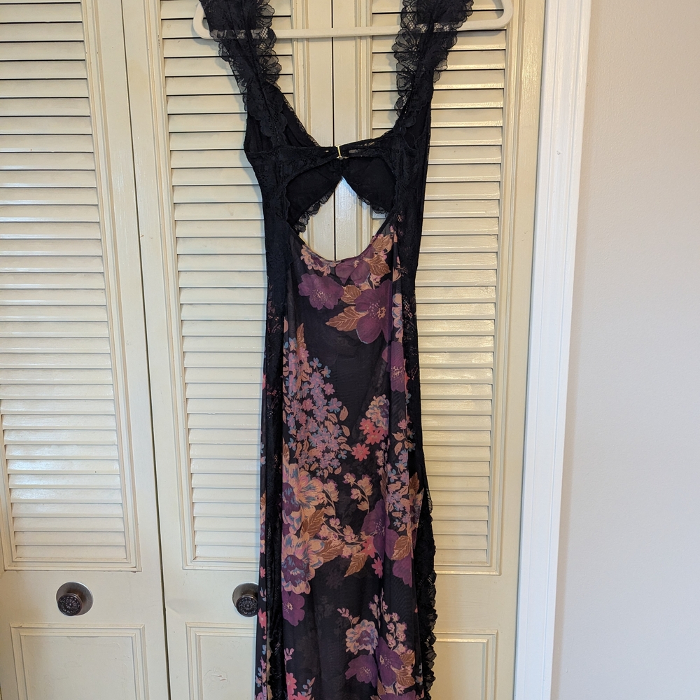 Free People Suddenly Fine Maxi Slip Dress. - Picture 5 of 5
